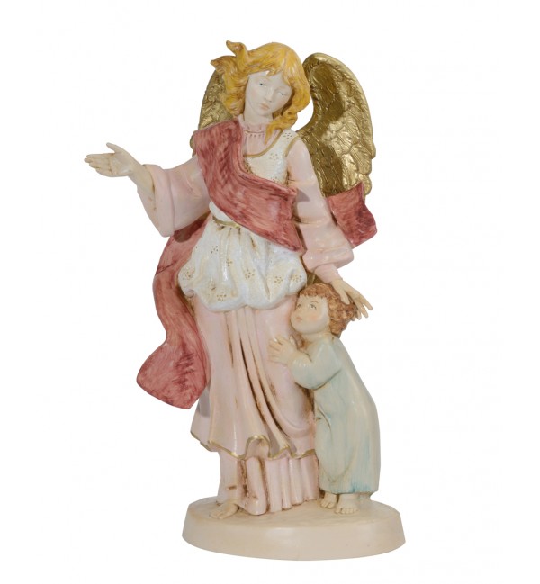 Guardian angel with boy (880C) porcelain type 31 cm.