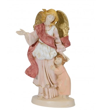 Guardian angel with girl (880R) porcelain type 31 cm.