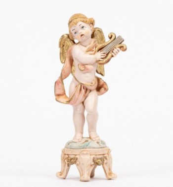 Angel with lyre (62) porcelain type 16 cm.