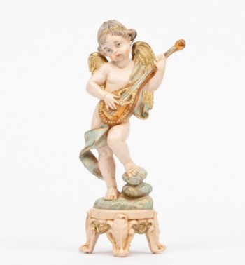 Angel with mandolin (64) porcelain type 16 cm.