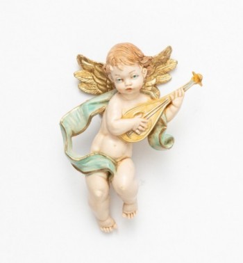 Angel with mandolin (65) porcelain type 11 cm.