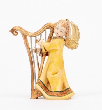 Angel with harp (161) porcelain type 12 cm.