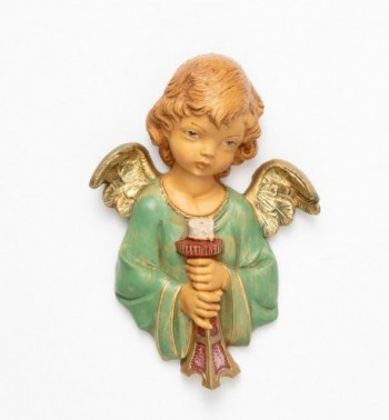 Angel with candelholder (165) 20 cm.