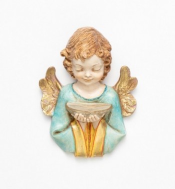 Angel with waterfont (166) porcelain type 20 cm.