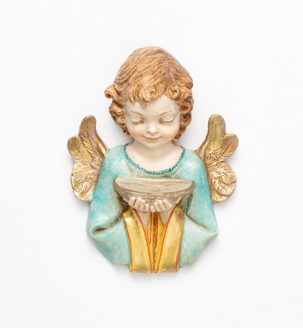 Angel with waterfont (166) porcelain type 20 cm.