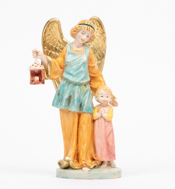 Guardian angel with girl (174R) porcelain type 17 cm.