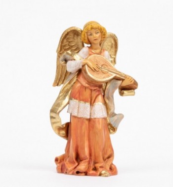 Angel with mandolin (252) 16,5 cm.