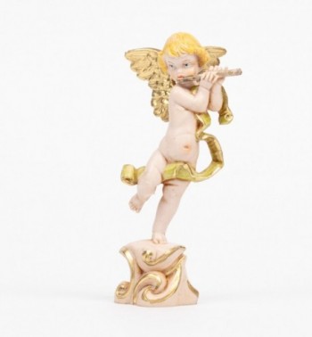 Angel with flute (261) porcelain type 12 cm.