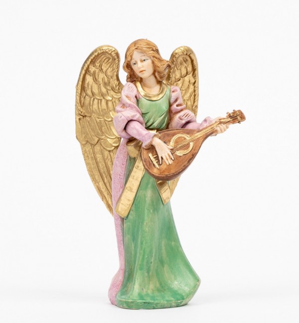 Angel with mandolin (267) porcelain type 15 cm.