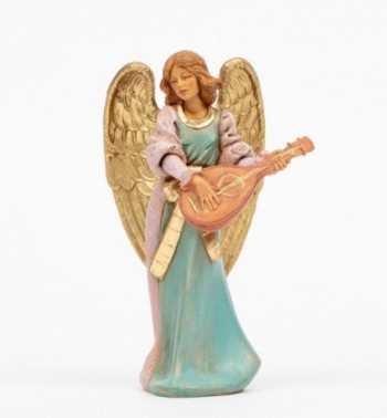 Angel with mandolin (267) 15 cm.