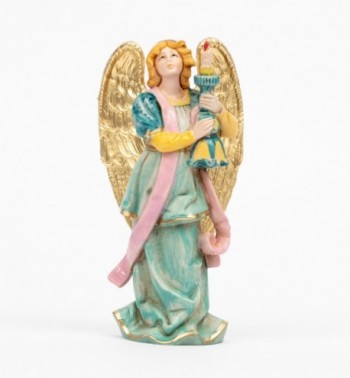 Angel with candel (313) porcelain type 14 cm.