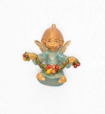Angel with fruit (382) 9 cm.