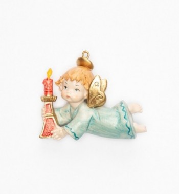 Angel with candle (383) porcelain type 9 cm.