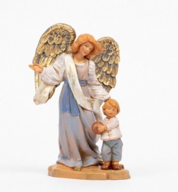 Angel with boy (393) 13 cm.