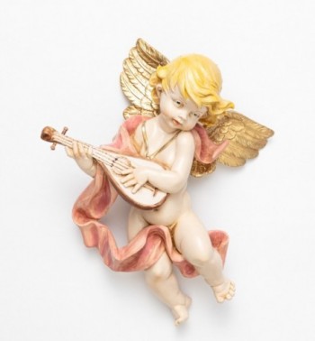 Angel with mandolin (465) porcelain type 27 cm.