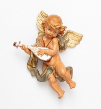 Angel with mandolin (465) 27 cm.
