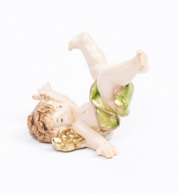 Tumbling angel (557) porcelain type 6 cm.