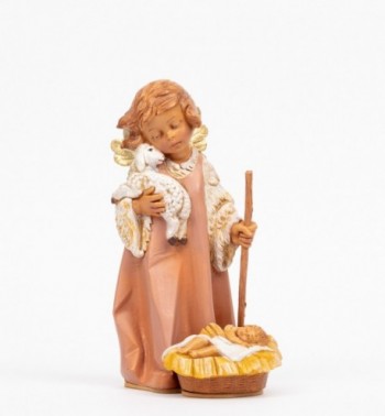 Angel with Jesus and lamb (562B) 20,5 cm.