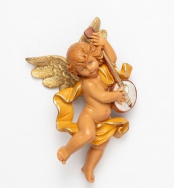 Angel with banjo (565) 17 cm.