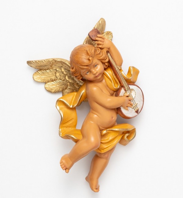 Angel with banjo (565) 17 cm.