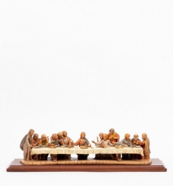 Last supper (580) 12 cm. wood base