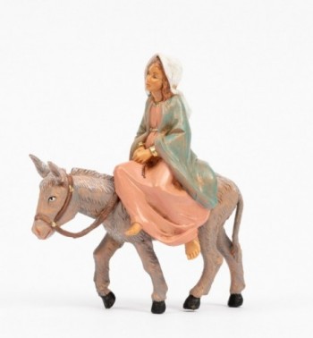 Mary on donkey (588) 12 cm.
