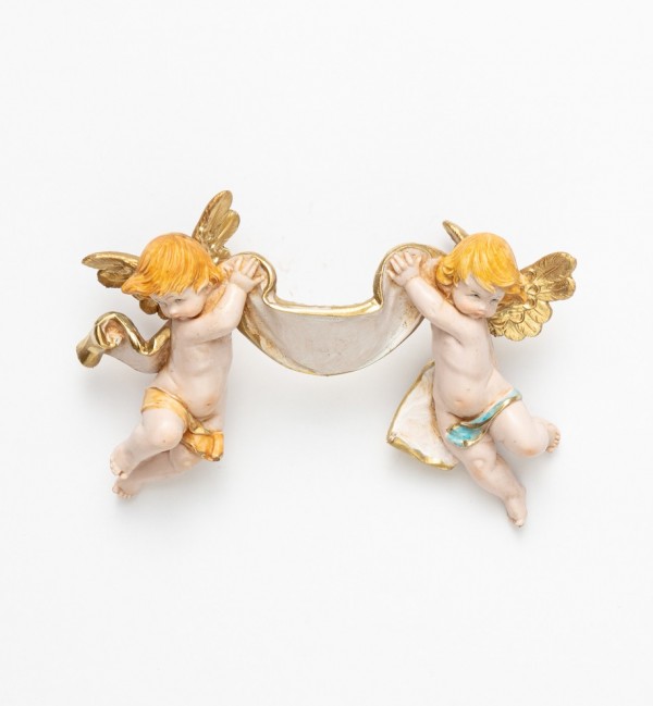 Couple angels (610) porcelain type 9x15 cm.