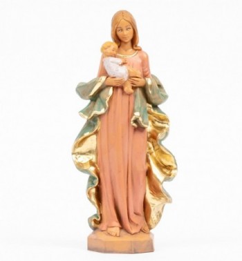 Our Lady without veil (653) 17 cm.
