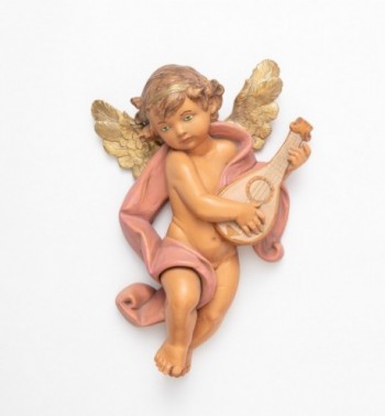 Angel with mandolin (666) 36 cm.