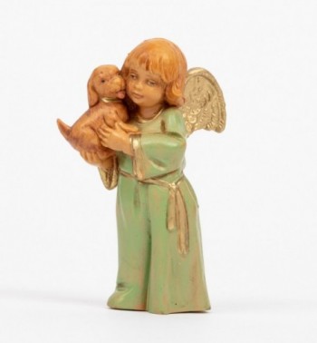 Angel with dog (781) 7,5 cm.
