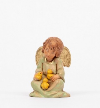 Angel with chicks (788) 5 cm.
