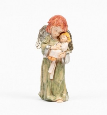 Angel with child (835) porcelain type 15 cm.