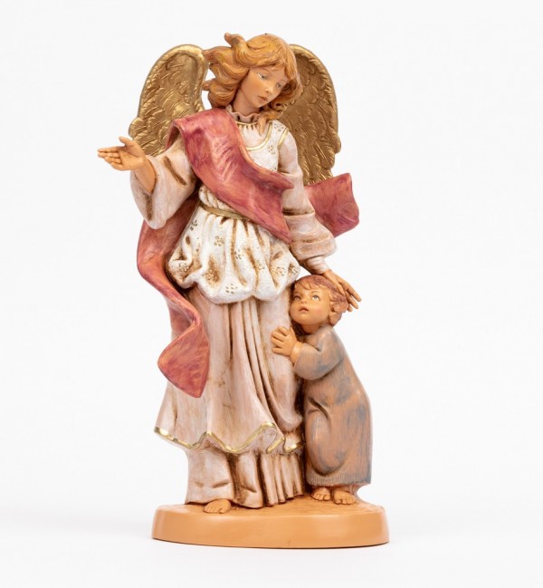 Guardian angel with boy (880C) 31 cm.