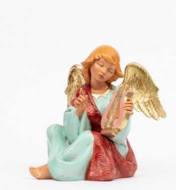 Angel with lyre (958) 21 cm.