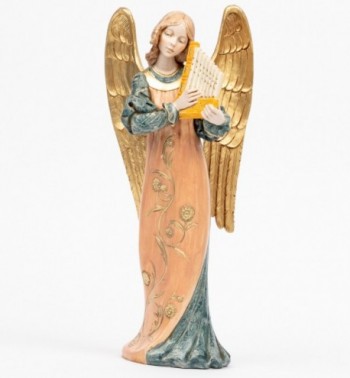 Angel with organ (968) porcelain type 30 cm.
