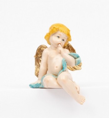 Sitting angel (975) porcelain type 12 cm.