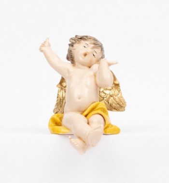 Sitting angel (977) porcelain type 12 cm.