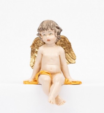 Sitting angel (978) porcelain type 12 cm.