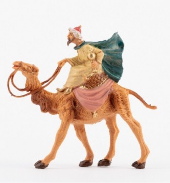 King on camel (87) for creche 6,5 cm.