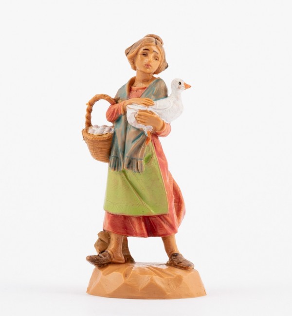 Shepherdess (14) for creche 6,5 cm.