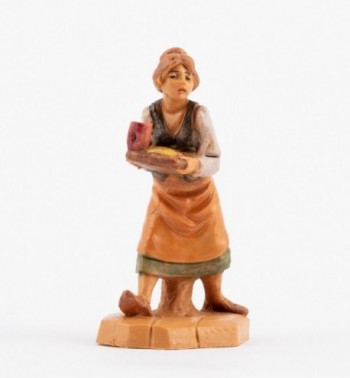 Shepherdess (37) for creche 6,5 cm.