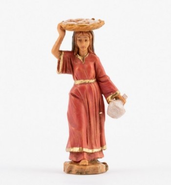 Shepherdess (50) for creche 6,5 cm.