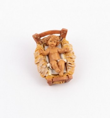 Child and crib for creche 9,5 cm.