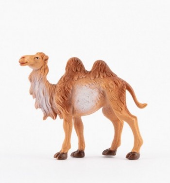 Standing camel for creche traditional colours 10 cm.