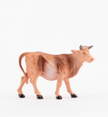 Standing ox for creche traditional colours 10 cm.
