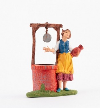 Shepherdess (272) for creche traditional colours 10 cm.