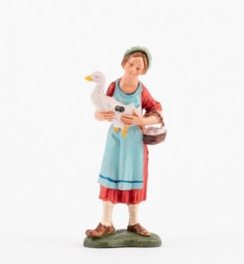 Shepherdess (110) for creche traditional colours 10 cm.