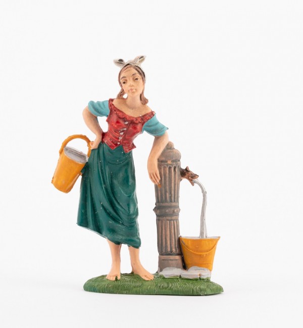 Shepherdess (230) for creche traditional colours 10 cm.