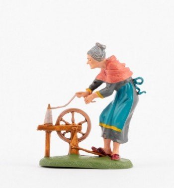 Shepherdess (233) for creche traditional colours 10 cm.