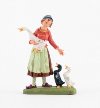 Shepherdess (245) for creche traditional colours 10 cm.